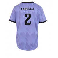Dres Real Madrid Daniel Carvajal #2 Gostujuci za Žensko 2022-23 Kratak Rukav